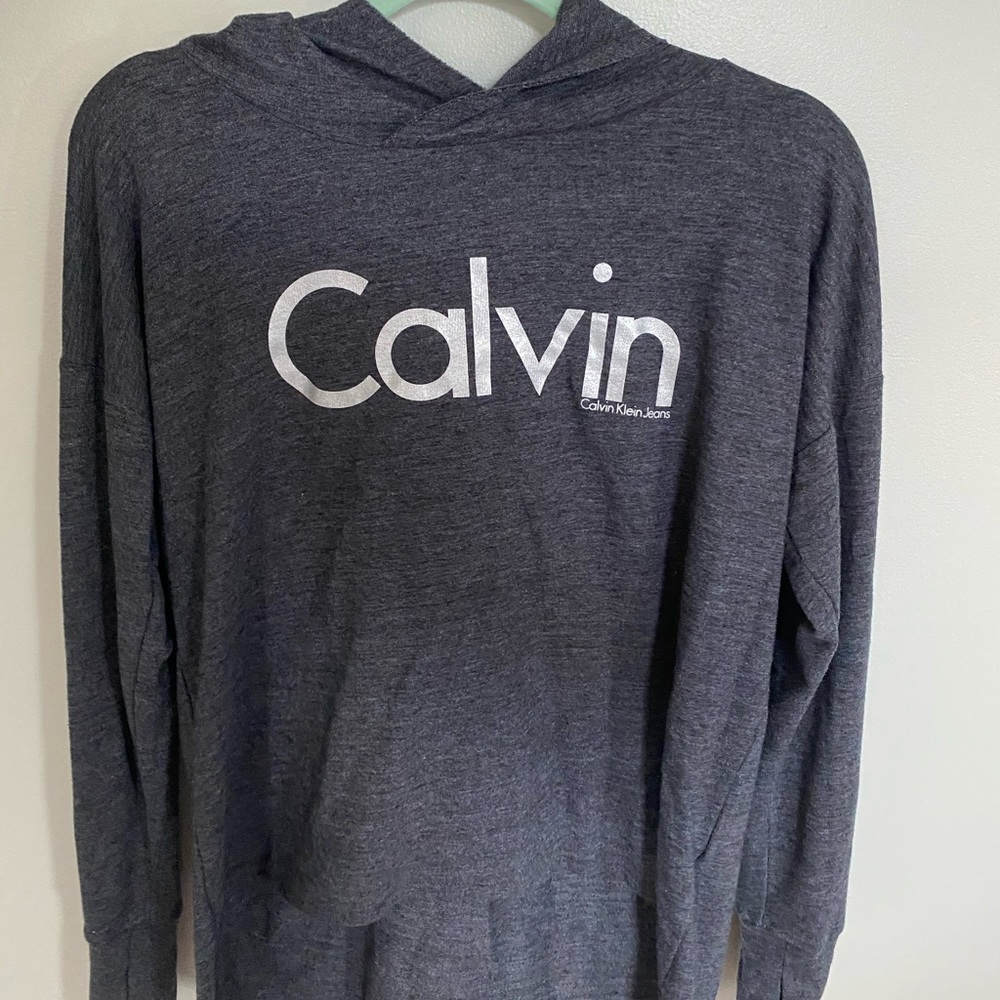 Grey Long Sleeve With Hood